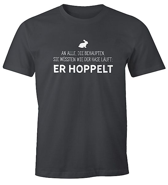 MoonWorks Print-Shirt Herren T-Shirt Spruch an günstig online kaufen