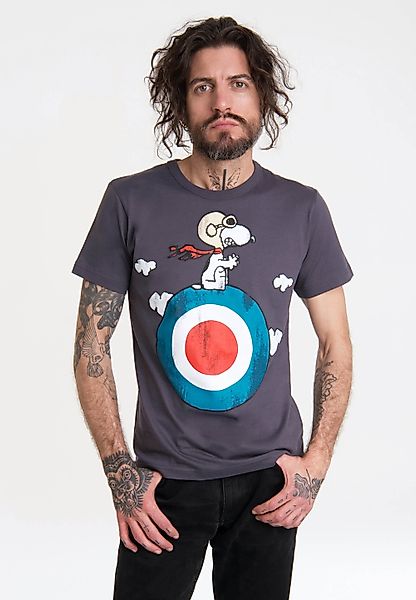 LOGOSHIRT T-Shirt Peanuts - Snoopy Pilot günstig online kaufen