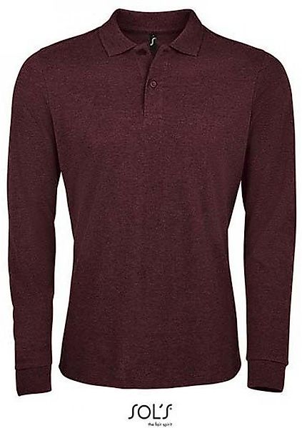 SOLS Langarm-Poloshirt Herren Long-Sleeve Piqué Polo günstig online kaufen