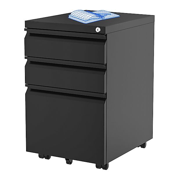 FLEXISPOT Aktenschrank Aufbewahrungsschrank (Rollcontainer, Büroschrank, ro günstig online kaufen