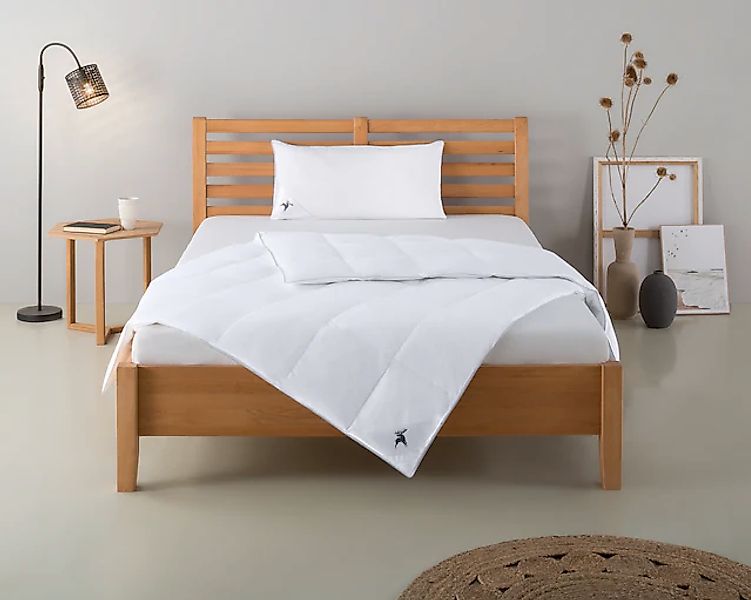 Älgdröm Daunenbettdecke + Kopfkissen »Lodiken, Bettdecke 135x200 cm, 155x22 günstig online kaufen