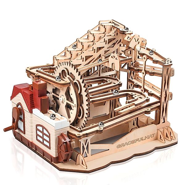 HomeGuru 3D-Puzzle Modellbausatz,3D Holzpuzzle,mechanisches Modell,Geschenk günstig online kaufen