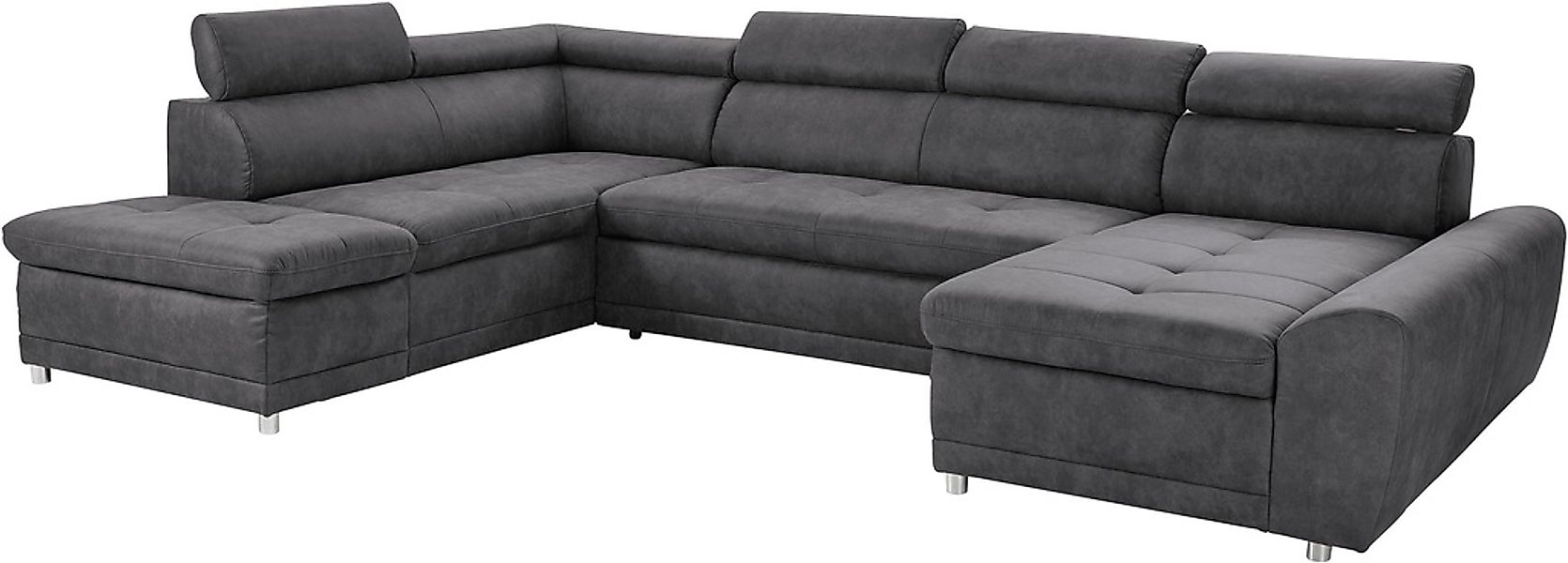 sit&more Wohnlandschaft »Riva U-Form« wahlweise mit Bettfunktion günstig online kaufen