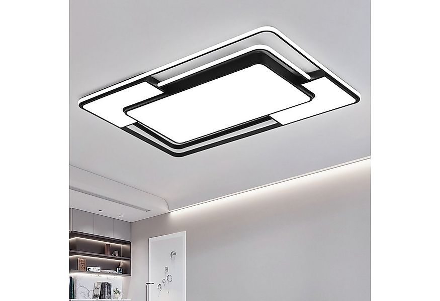 style home Deckenleuchte LED Deckenlampe dimmbar mit Fernbedienung, 150W, W günstig online kaufen