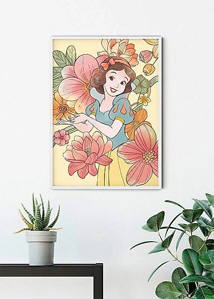 Komar Bild "Snow White Flowers", Disney, (1 St.), Wandbild zur Dekoration i günstig online kaufen