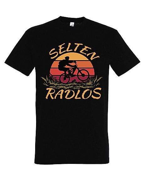 Youth Designz Print-Shirt "Selten Radlos" Herren T-Shirt mit Lustigen Print günstig online kaufen