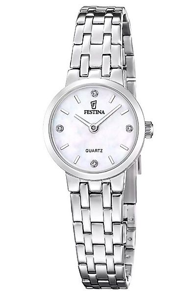 Festina Quarzuhr Quarz Perlmutt günstig online kaufen