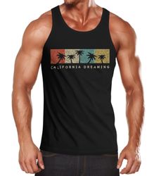 Neverless Tanktop Herren Tank Top California günstig online kaufen