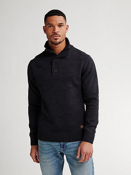 Petrol Industries Troyer Kragen mit Reiß- und Knopfverschluss günstig online kaufen