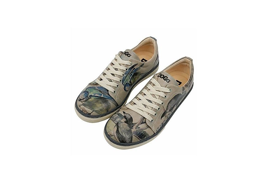 DOGO Classic Schnürsneaker Birds Of The Castle Damen Sneaker Sneaker Handge günstig online kaufen