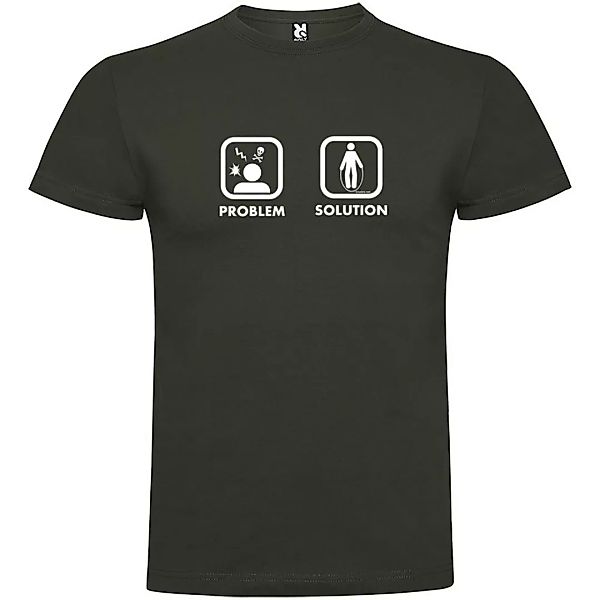 Kruskis Problem Solution Train Kurzärmeliges T-shirt S Dark Grey günstig online kaufen