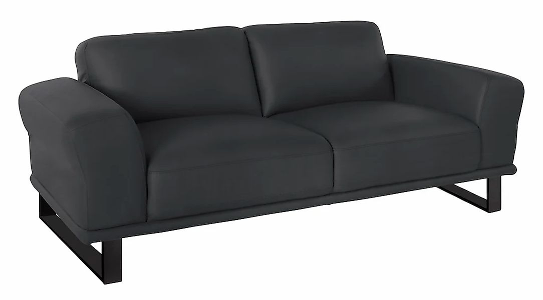 W.SCHILLIG 2,5-Sitzer »montanaa« mit Metallkufen in Schwarz pulverbeschicht günstig online kaufen