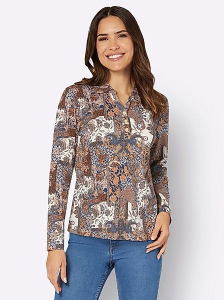 Sieh an! T-Shirt Poloshirt Langarm günstig online kaufen