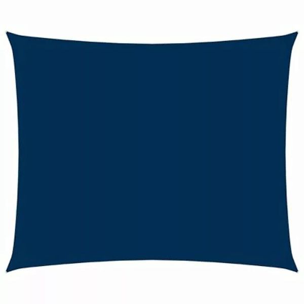 vidaXL Sonnensegel Oxford-Gewebe Rechteckig 3,5x4,5 m Blau Sonnensegel blau günstig online kaufen