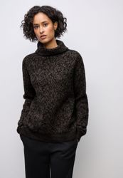 STREET ONE Rollkragenpullover im angenehmen Materialmix günstig online kaufen