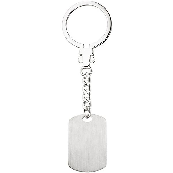 SIGO Schlüsselanhänger mit Gravurplatte 925 Sterling Silber Gravur günstig online kaufen