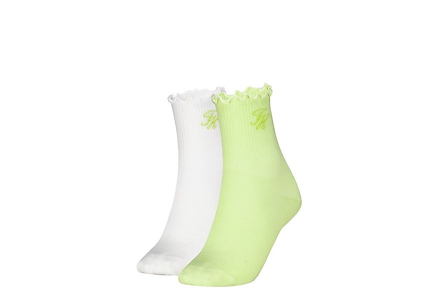 Tommy Hilfiger Kurzsocken TH WOMEN SHORT SOCK 2P REFINED MONOGRAM (2 Paar) günstig online kaufen