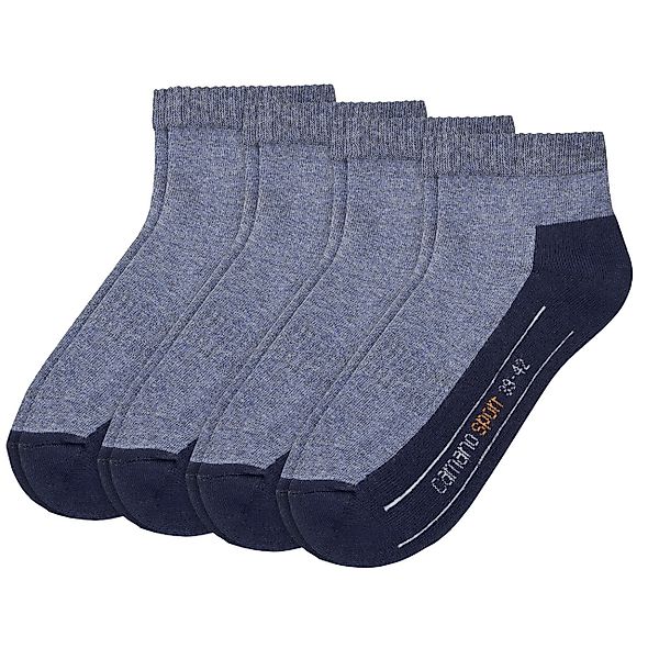 Camano Sportsocken, (4er Pack), mit entlastender Halbplüschsohle günstig online kaufen