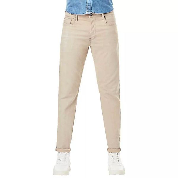 G-star 3301 Slim Jeans 33 Khaki günstig online kaufen