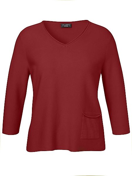 VIA APPIA DUE V-Ausschnitt-Pullover in Große günstig online kaufen