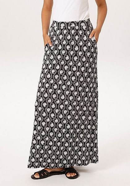 Aniston CASUAL Maxirock mit kontrastfarbigem Paisley-Muster - NEUE KOLLEKTI günstig online kaufen