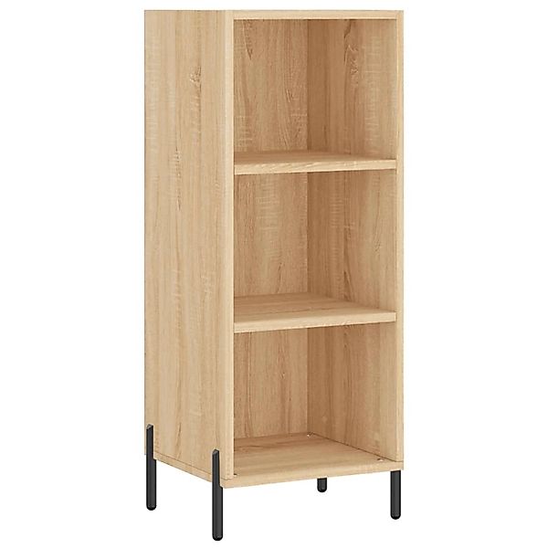 vidaXL Sideboard Sonoma-Eiche 34,5x32,5x90 cm Holzwerkstoff 828743 günstig online kaufen