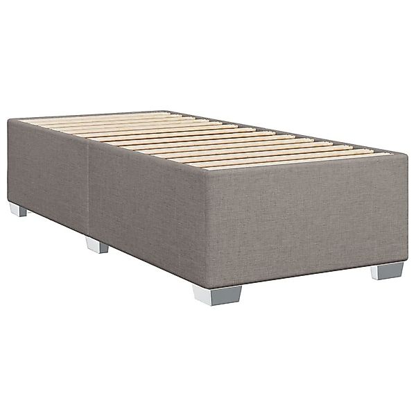 vidaXL Bett Bettgestell ohne Matratze Taupe günstig online kaufen