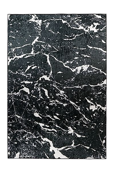Padiro Vintage-teppich Rhodin 1325 Schwarz Weiß 80cm X 150cm günstig online kaufen
