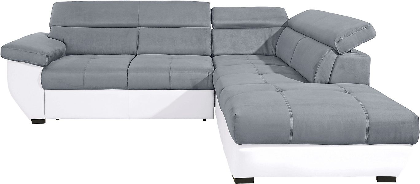 COTTA Ecksofa "Speedway L-Form" mit Kopfteilverstellung, wahlweise mit Bett günstig online kaufen