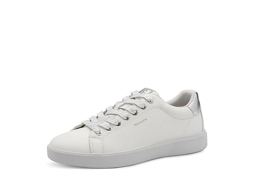 Tamaris Plateausneaker Freizeitschuh, Halbschuh, Schnürer in veganer Verarb günstig online kaufen