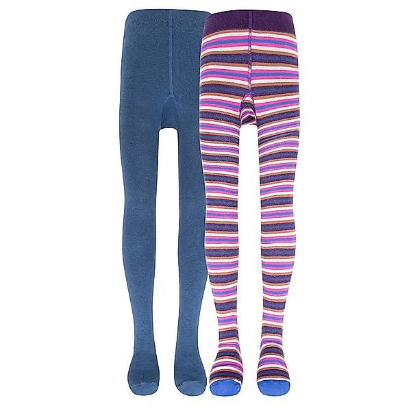 Ewers Strumpfhose Strumpfhose 2er Pack Ringel/Uni günstig online kaufen
