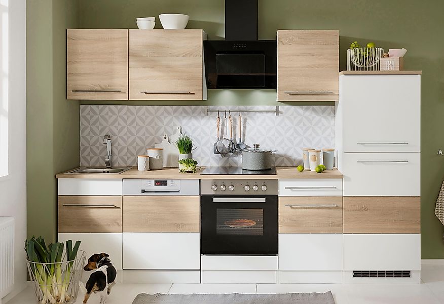 KOCHSTATION Küchenzeile KS-Trient, Breite 280 cm, günstig online kaufen