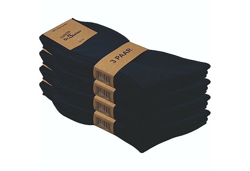 GAWILO Basicsocken für Herren aus 100% Baumwolle - ohne Gummi - ohne drücke günstig online kaufen