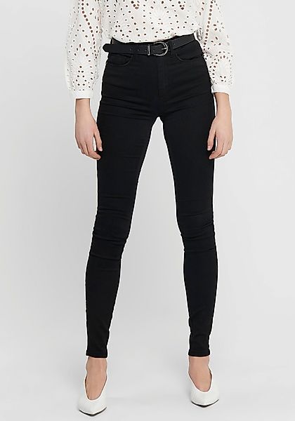 ONLY High-waist-Jeans "ONLROYA – Skinny-Jeans mit hohem Bund und Stretchkom günstig online kaufen