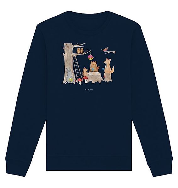 Mr. & Mrs. Panda Longpullover Waldtiere Picknick Größe S - French Navy - Ge günstig online kaufen