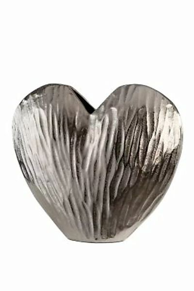 Gilde Vase Herz silber günstig online kaufen