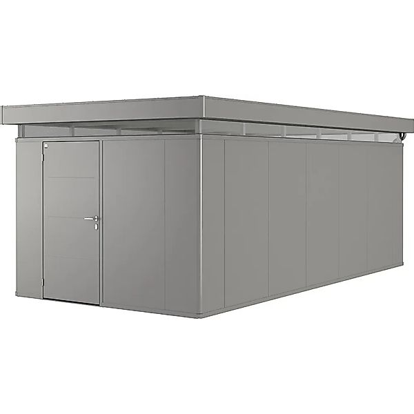 Biohort Metallgerätehaus CasaNova 3 x 6 m Quarzgrau-Metallic Türanschlag,in günstig online kaufen
