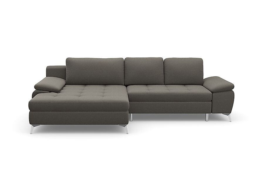 sit&more Ecksofa »Latigo L-Form« mit Mega-Recamiere, wahlweise mit Bettfunk günstig online kaufen
