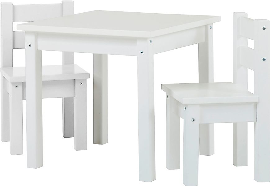 Hoppekids Kindersitzgruppe »MADS Kindersitzgruppe«, (Set, 3 tlg., 1 Tisch, günstig online kaufen