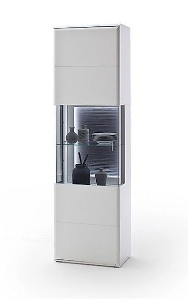 expendio Vitrine Alexia 3 weiß matt Nb. 60x208x38 cm vormontiert mit LED-Be günstig online kaufen