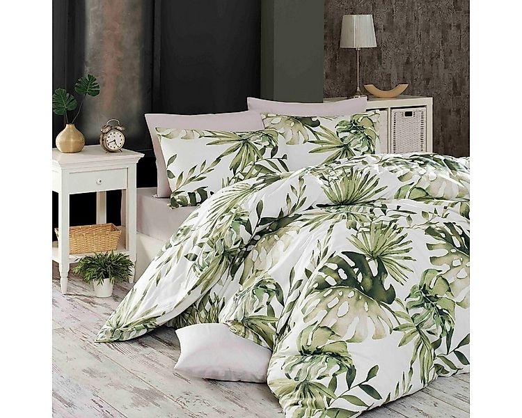 TRAUMSCHLAF Bettwäsche Botanic, Renforce, 2 teilig, anschmiegsame und hauts günstig online kaufen