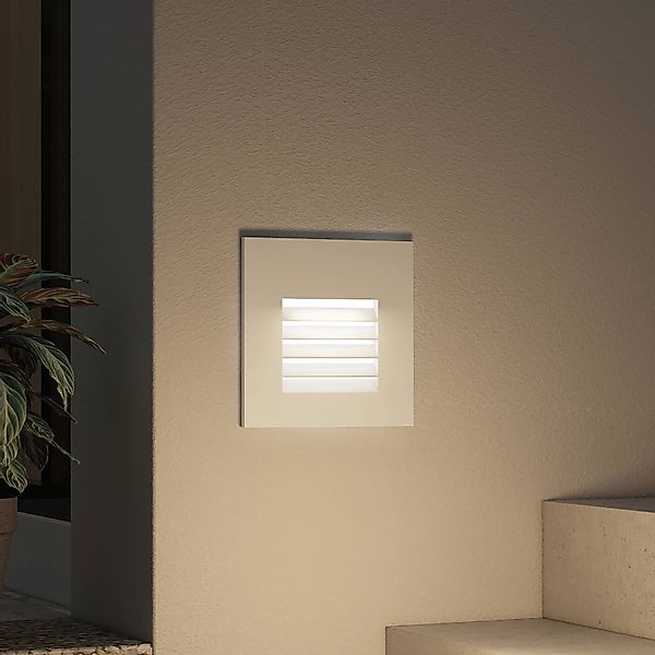 Arcchio Makio Wandeinbauleuchte, silber, G9, IP65 günstig online kaufen