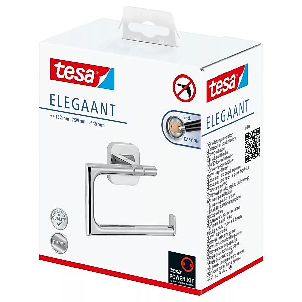 Tesa Toilettenpapierhalter Elegaant Chrom günstig online kaufen
