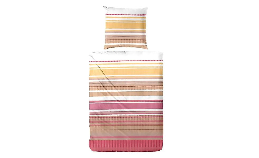 Primera Bettwäsche Perkal-Bettwäsche Summer Stripe, Perkal, günstig online kaufen