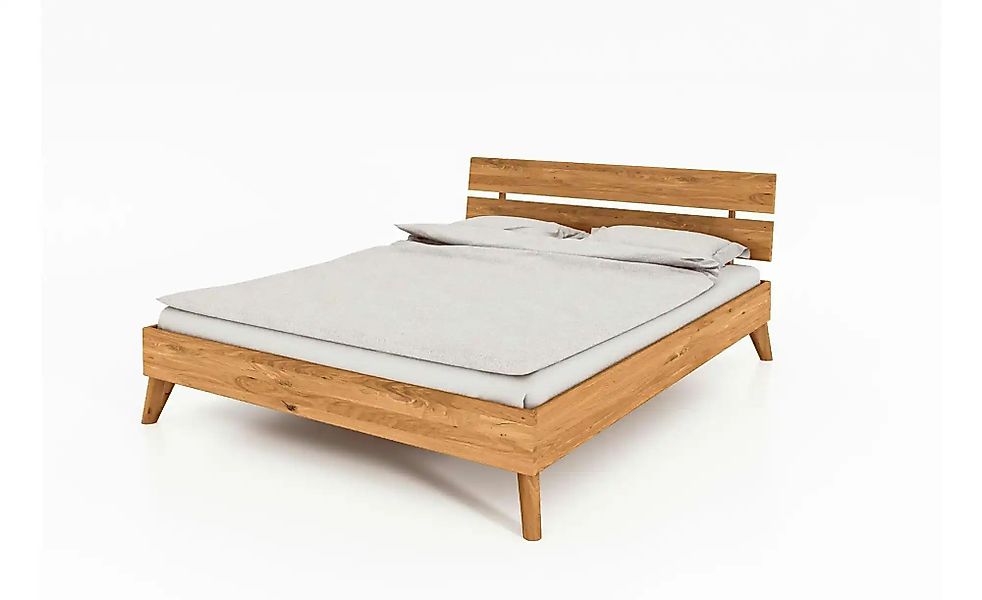 Massivholzbett  Albert ¦ holzfarben ¦ Maße (cm): B: 205 H: 88 Betten > Bett günstig online kaufen