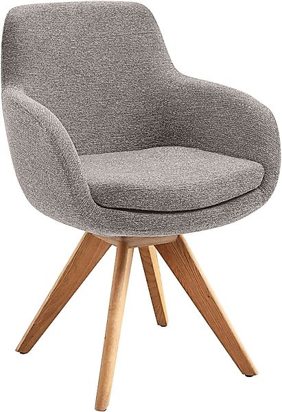 Musterring Esszimmerstuhl "Tavia" (Set) 2 Stk.Stativgestell Eiche Bianco, D günstig online kaufen