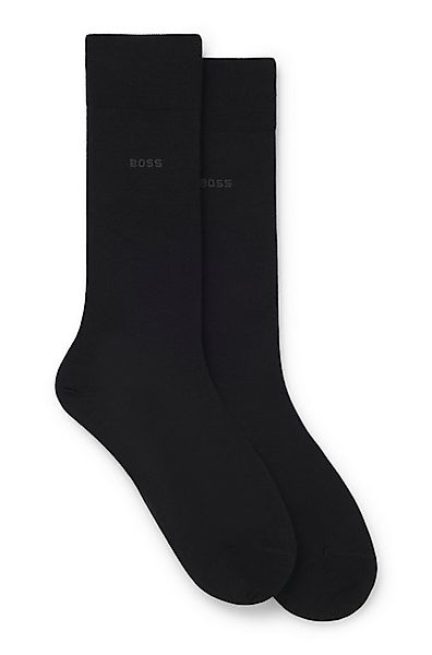 BOSS Socken 2P RS Uni WO (Packung, 2-Paar, 2er Pack) mit eingesticktem Mark günstig online kaufen