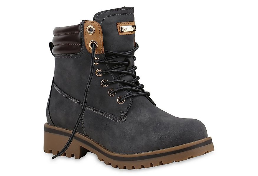 VAN HILL 813283 Stiefelette Warm Gefütterte Damen Outdoor Stiefeletten Work günstig online kaufen