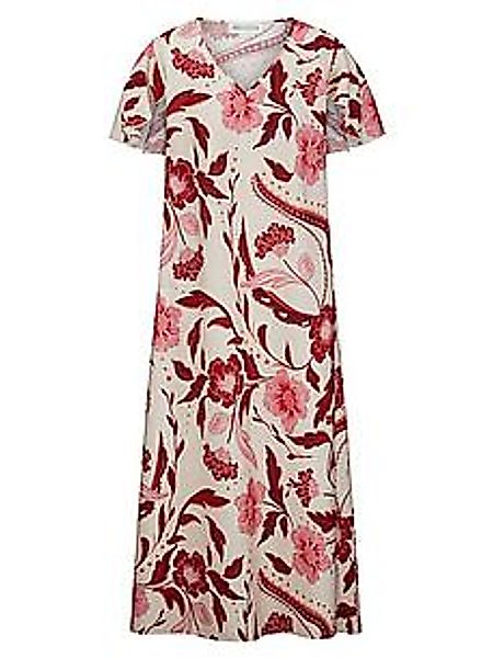 Kleid V-Ausschnitt St. Emile weiss günstig online kaufen