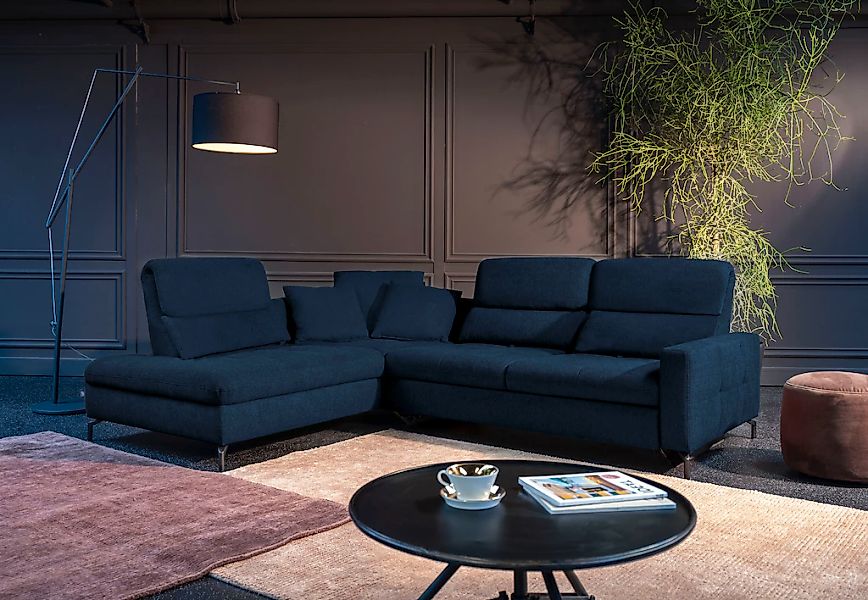 alina Ecksofa »Louis« Breite 260 cm, Rückenlehnenverstellung, wahlweise mit günstig online kaufen